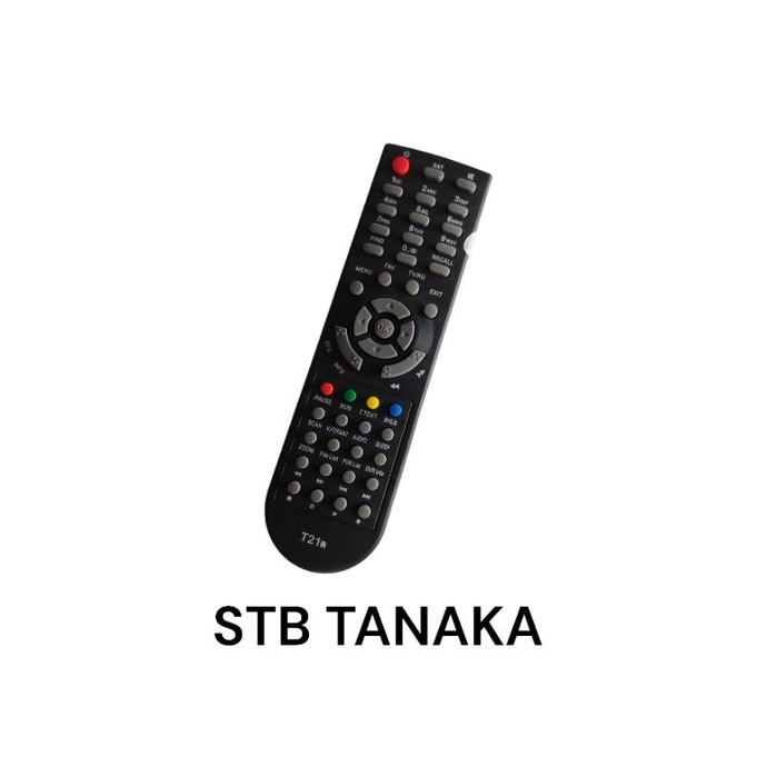 Remote Set Top Box Tanaka DVB T2 REMOT TANAKA STB