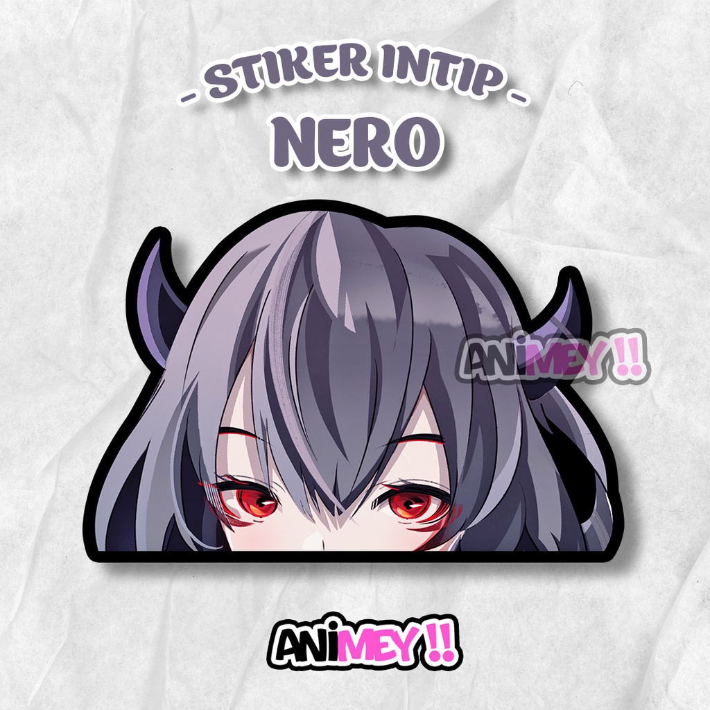 

Stiker Intip Nero Anime Black Clover / Sticker Anime Waterproof