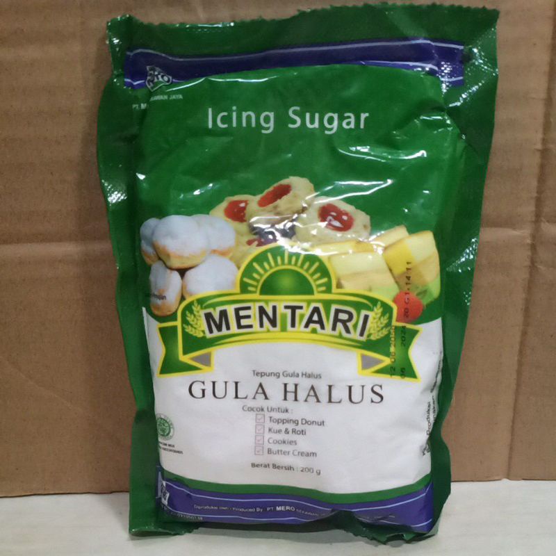 

Gula Halus Mentari Icing Sugar