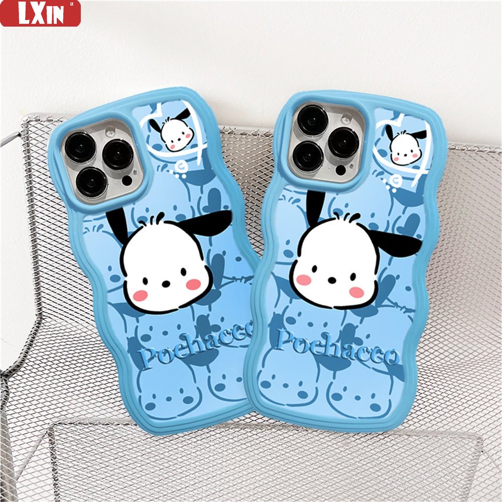 Oppo A17 A16 A57 2022 A77S A77 A15 A16K A54 A53 A12 A5S A7 A3S A11k A31 A52 A92 A94 A93 A37 F9 A1K A76 Pochacco Wave Edge TPU Phone Case Cover STARCASE