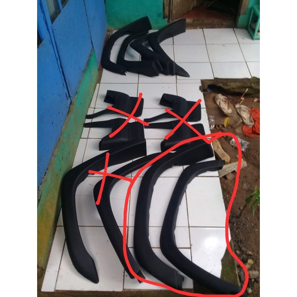 over fender kijang grand super belakang kanan kiri tanpa tahanan lumpur