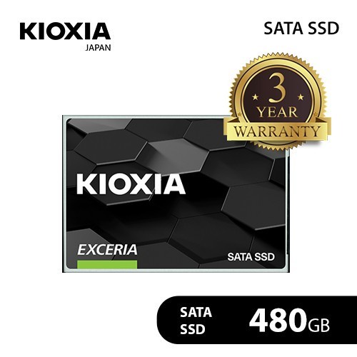 SSD KIOXIA 480GB SATA 2.5 inch EXCERIA Original SATA 2.5" auar1u590 Murah
