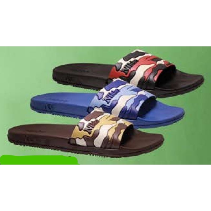 Sandal slop super awet, murah, keren  ( Real picture )