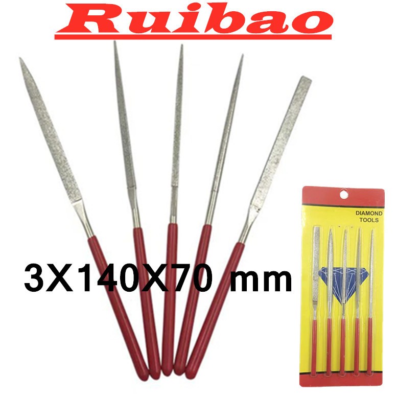 Ruibao Kikir Diamond 1 Set 5 Pcs / Kikir Intan