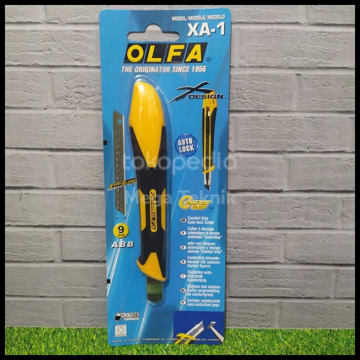 

Pisau Cuter 9Mm Snap-Off Blade Cutter Xa-1 Olfa