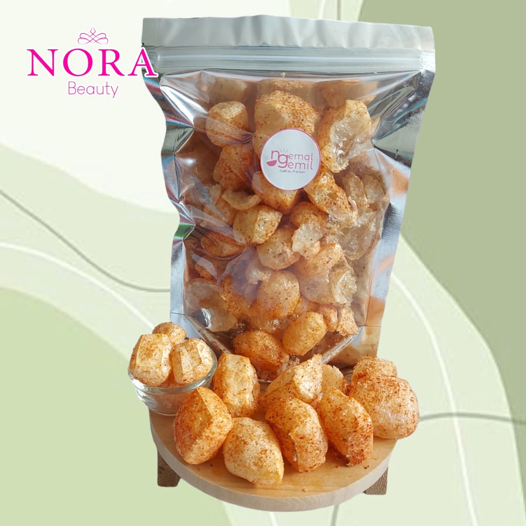 

Cemilan Kerupuk Kulit Asli Rasa Pedas Homemade Premium //murah
