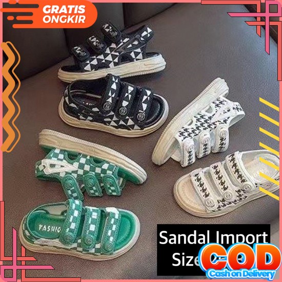 Sendal Anak Perempuan Sendal Princes Hak Kaca Heels Anak Perempuan Hil Sendal Hak Kaca Anak Mawar Sa