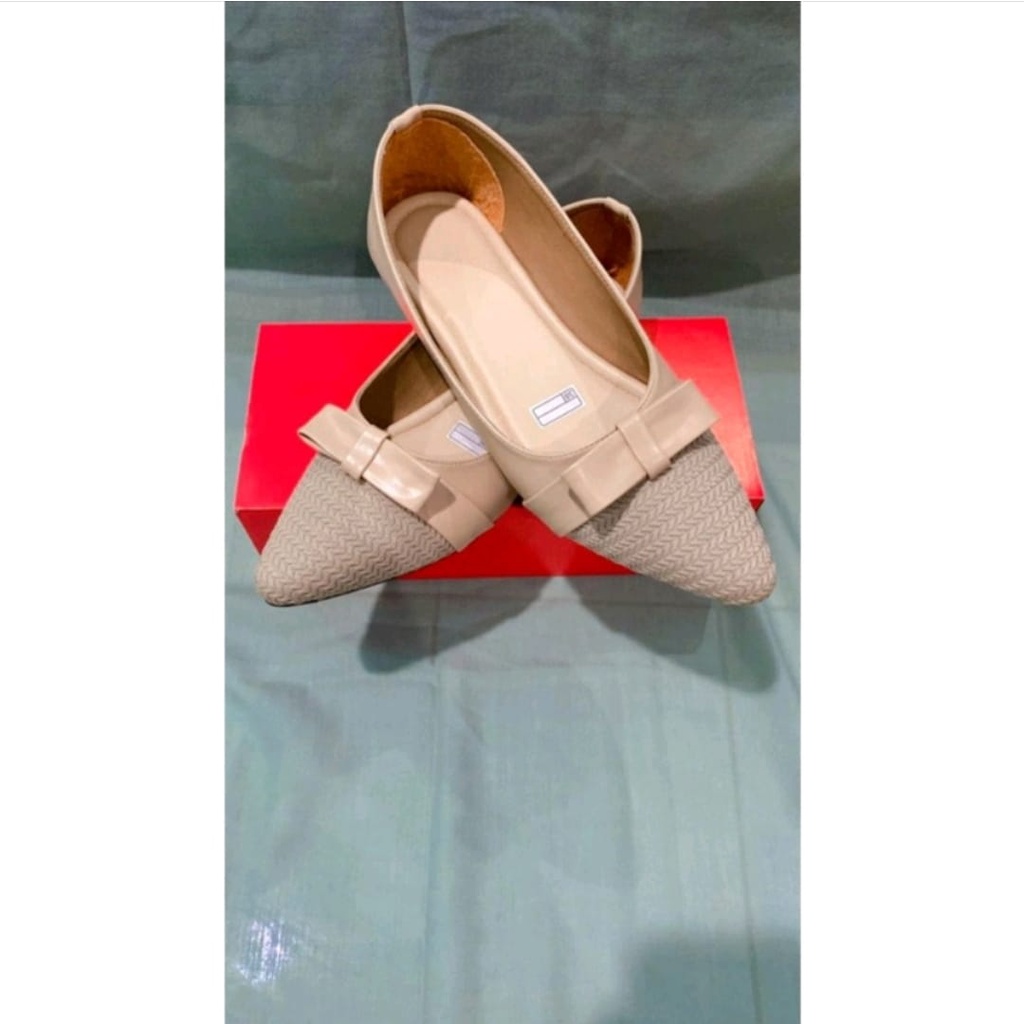 Sepatu Flat Wanita korea Lucu Flat shoes Terbaru 36-40