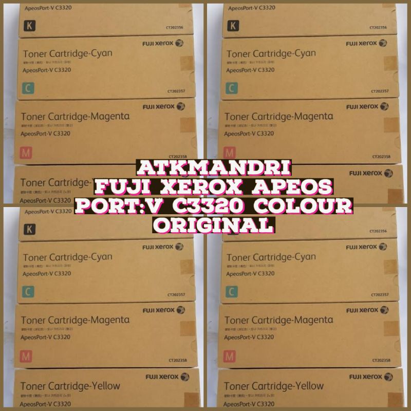 FUJI XEROX APEOS PORT - V C3320 COLOUR ORIGINAL NEW
