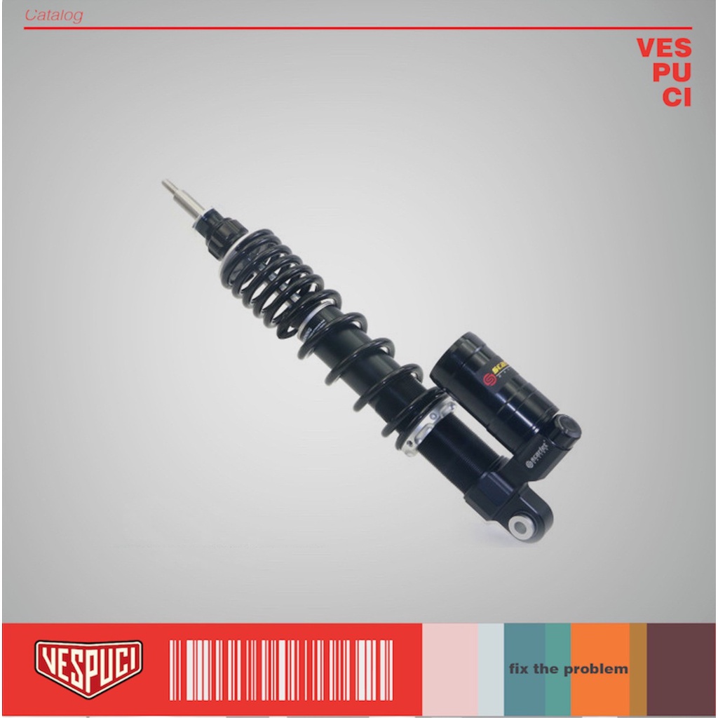 Shock Absorber Shock breker Shockbreaker Depan Belakang Scarlet Vespa Matic Metik Matik Sprint Prima