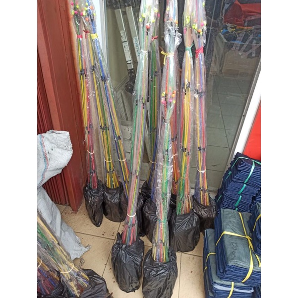 satu set joran pancing