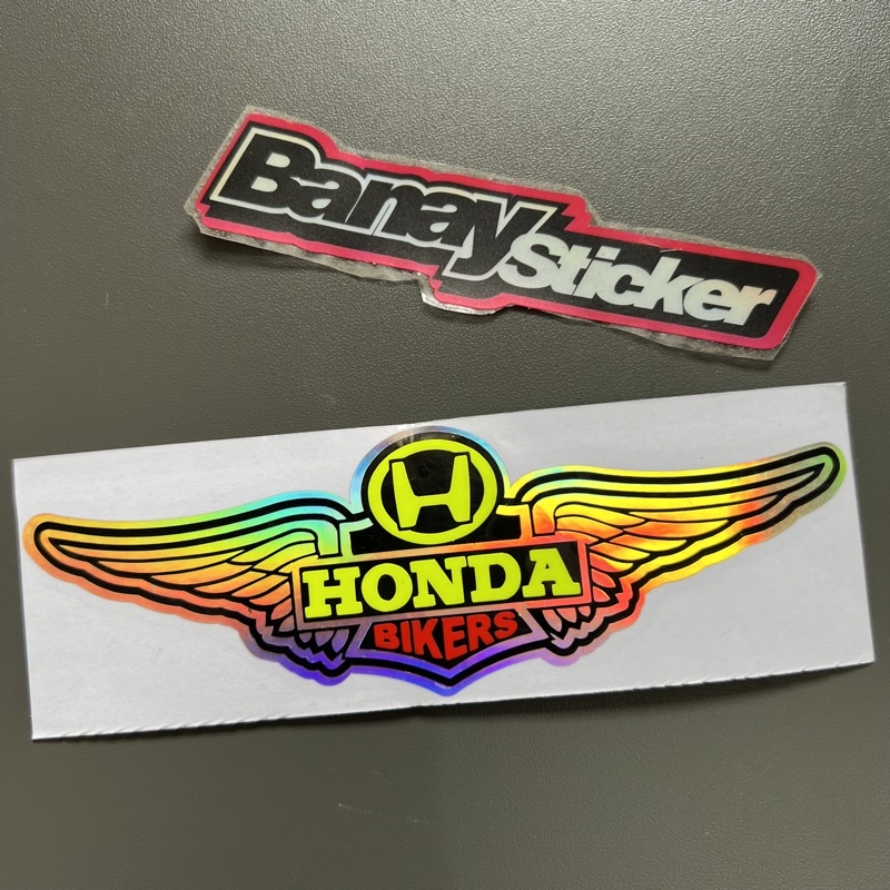 STICKER Stiker HONDA BIKERS CUTTING