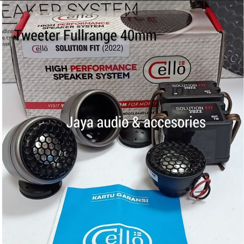 Tweeter Mobil  Micro fullrange CELLO solution Fit