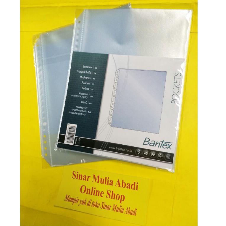 

A(72㊚) Kantong Pocket Binder Note Varian A5 dan B5 Plastik Loose Leaf / pak isi 10 lembar trending