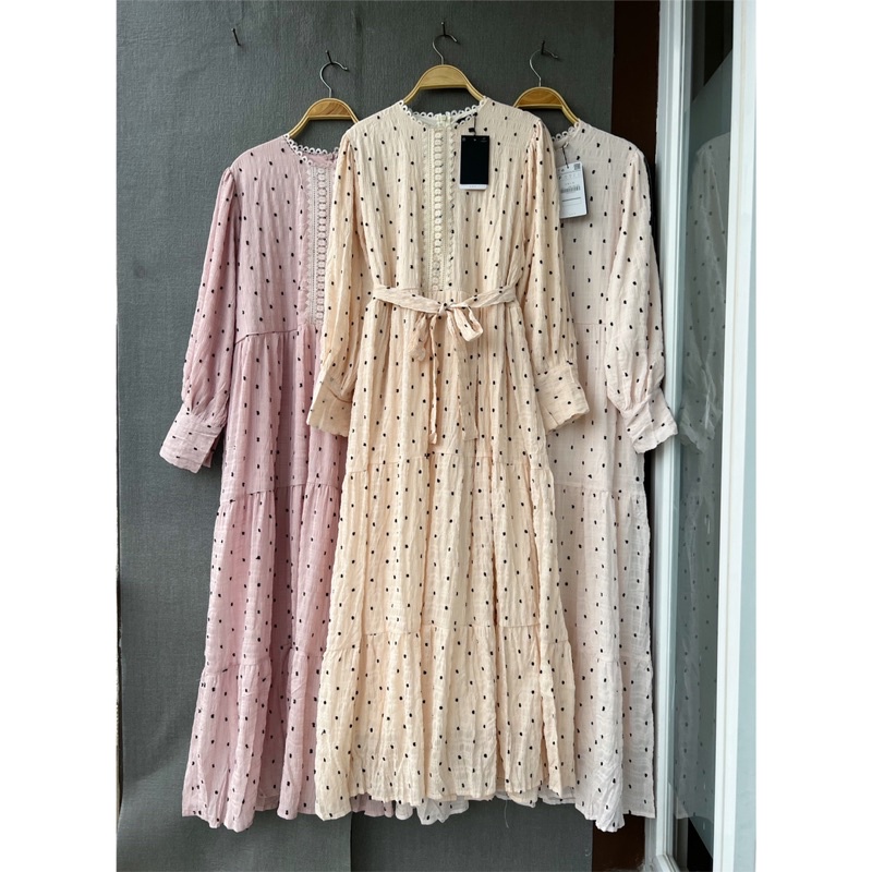 dahila maxi, dress brukat premium, gamis mewah, dress pesta, gamis lfy, dress putih, gamis hitam, dr