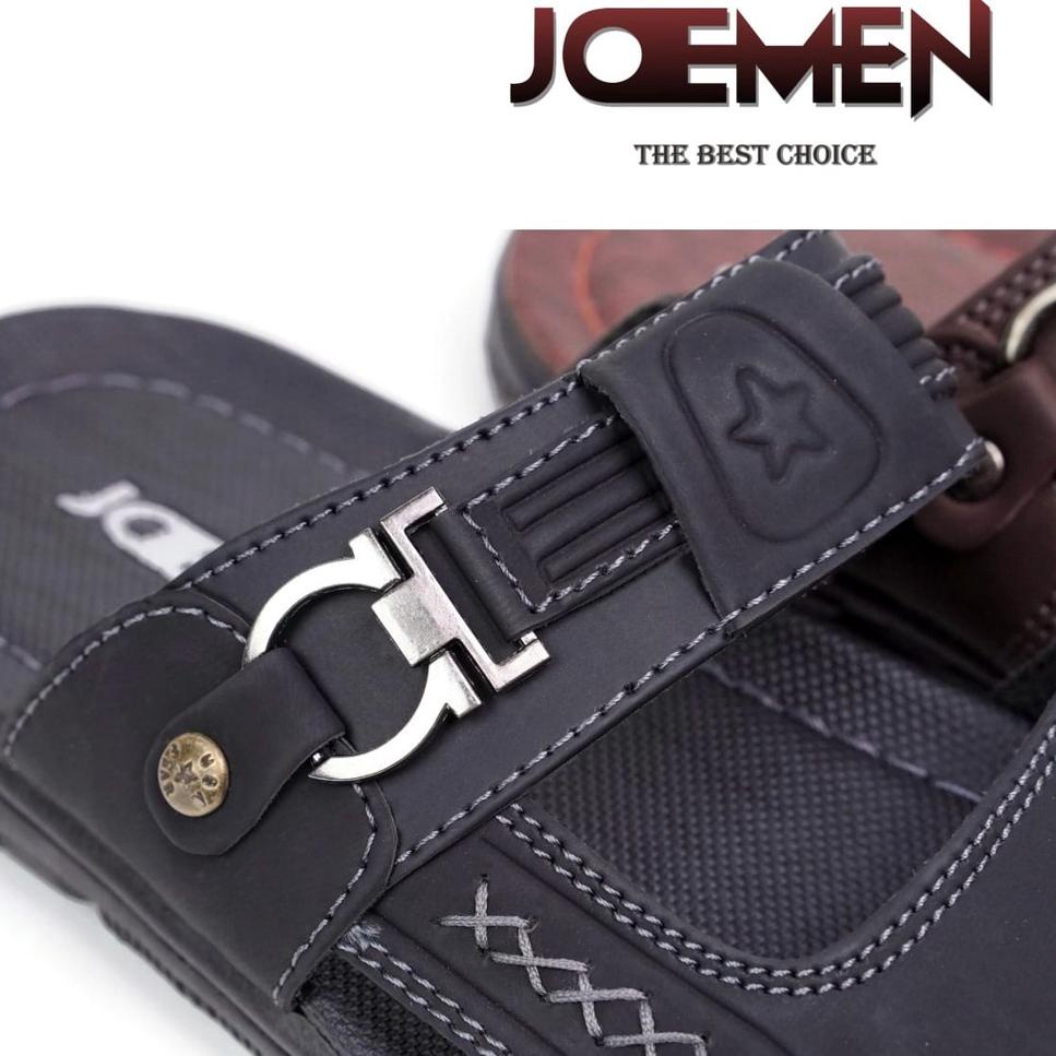 JWA.21De22ž ‣ Joemen Sandal Pria Kulit Joemen S 02 NEW Original Pria Sandal Jepit Import