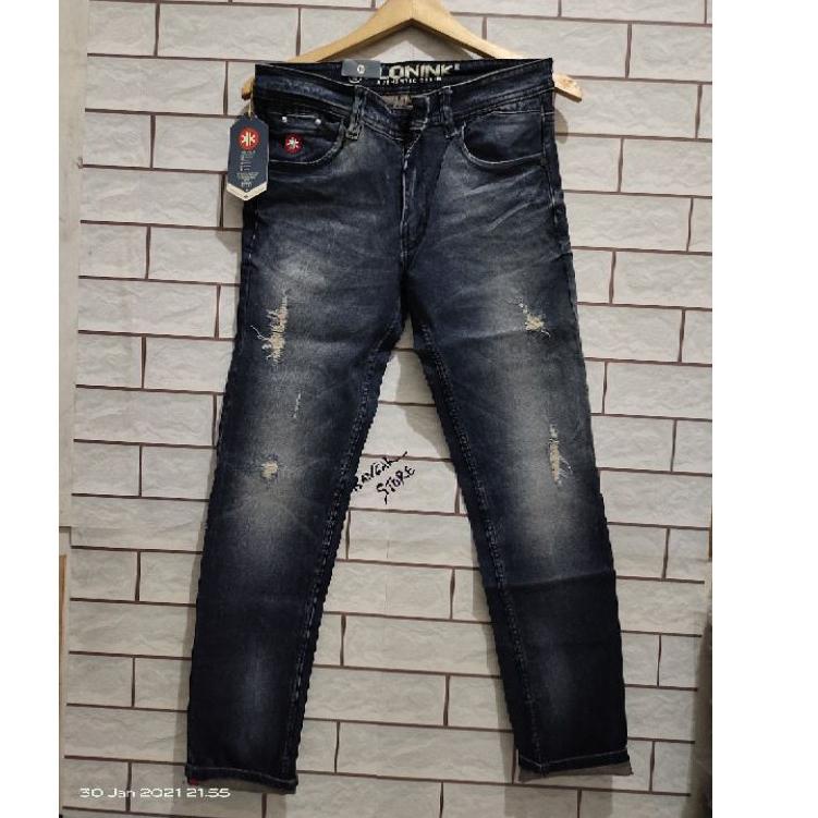 CELANA PANJANG PRIA SOBEK/CELANA LEVIS PANJANG PRIA/JEANS PANJANG PRIA MURAH/CELANA PANJANG PRIA (KO