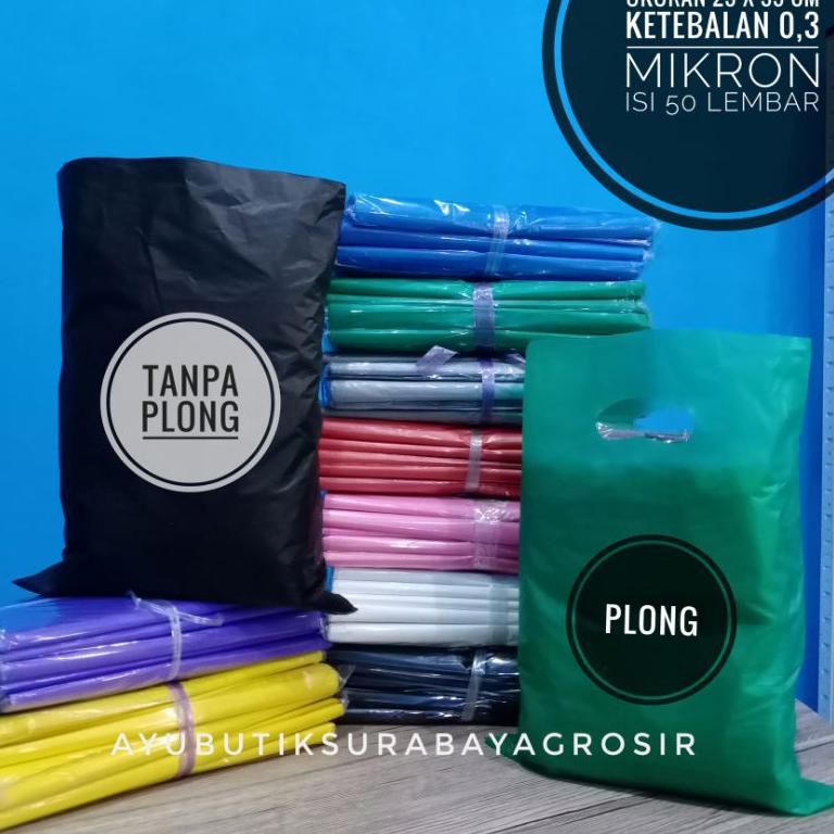 

バ Plastik packing 25 x 35cm / shoping bag / plastik olshop ㊥