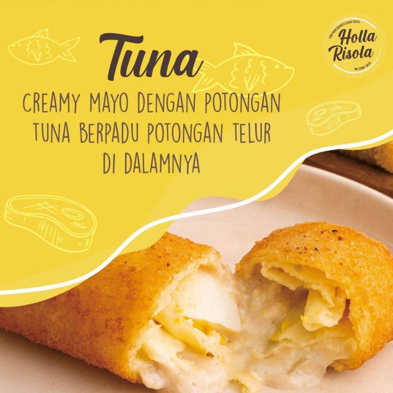 

RISOLES TUNA (IKAN) FROZEN Premium by Holla Risola, Semua kalangan usia