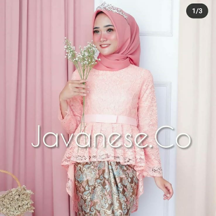 Kebayashopp PROMO terbaru atasan kebaya aurora brukat full furing warna NAVY atasan kebaya pinguin kebaya terlaris kebaya termurah kebaya wisuda kebaya kondangan kebaya pesta kebaya aurora pinguin kebaya moderen atasan aurora setelan kebaya aurora
