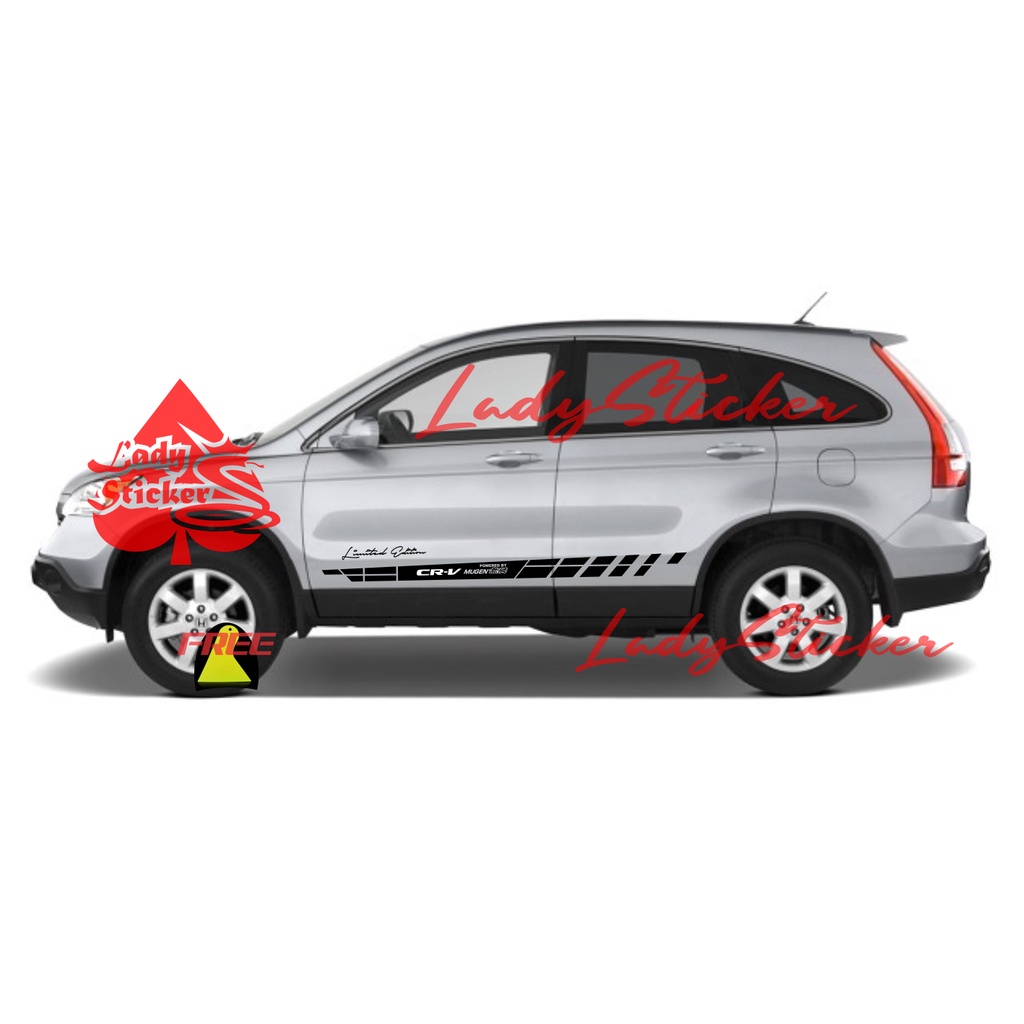 striping sticker mobil crv cutting sticker mobil honda crv hrv brv mugen kanji japan custom text