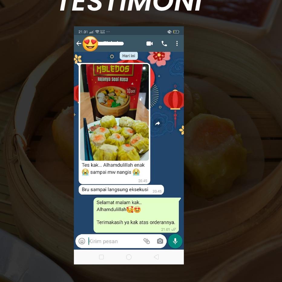 

↓ Dimsum Gyoza / Dumpling / Kuotie – Frozen Food Halal Mbledos Super Spesial Praktis Pack ゎ