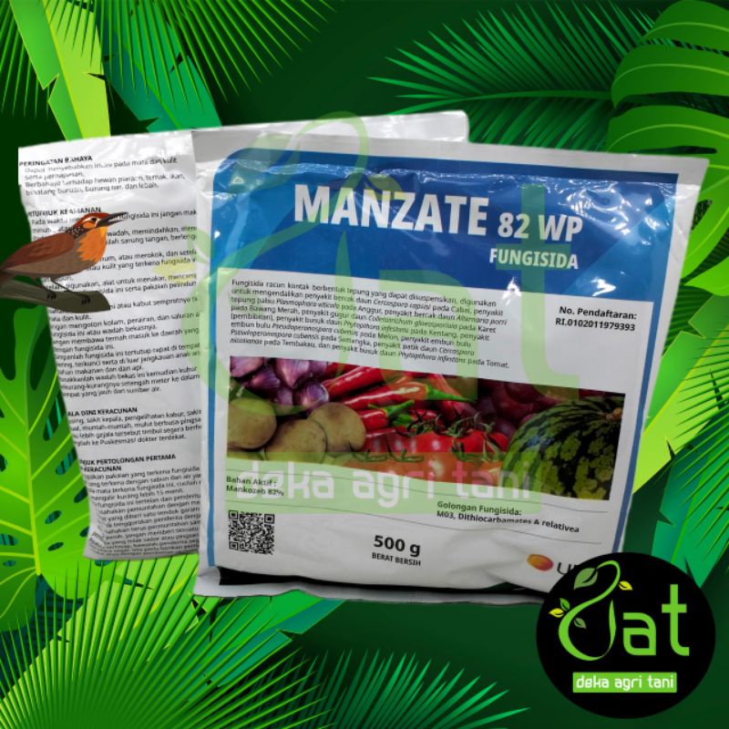 PROMO FUNGISIDA MANZATE 82 WP 500 GRAM bahan aktif mankozeb 82 %