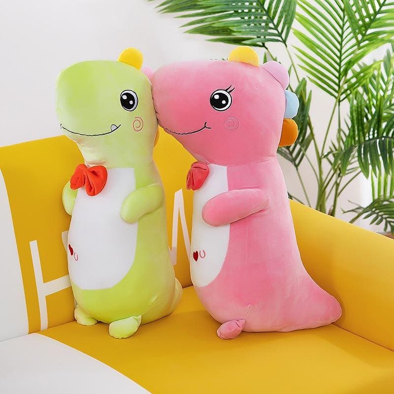 BONEKA TIREX LUCU LENGKAP DENGAN PITA DI LEHER mainan anak lucu