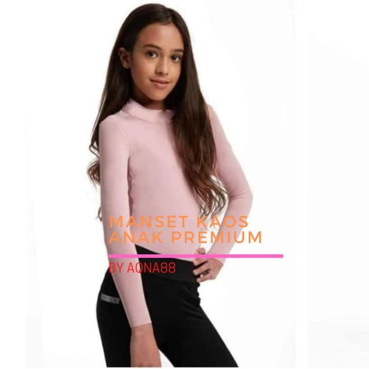 WW6-7TAW1 Manset Anak | Manset Anak Perempuan | Baju Manset Anak Lengan Panjang GHN3