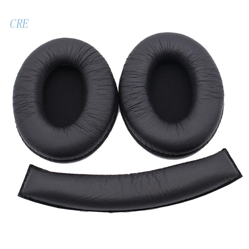 Cre Berkualitas Ear Pad Bantalan Telinga Empuk Headbeam forSennheiser HD202 HD212 HD437 Headset