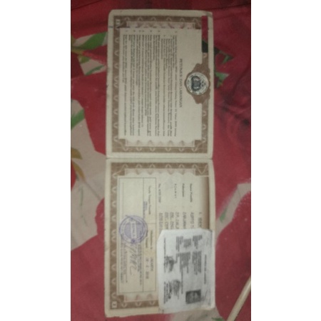 surat kumplit bpkb asli stnk asli satria fu karbu