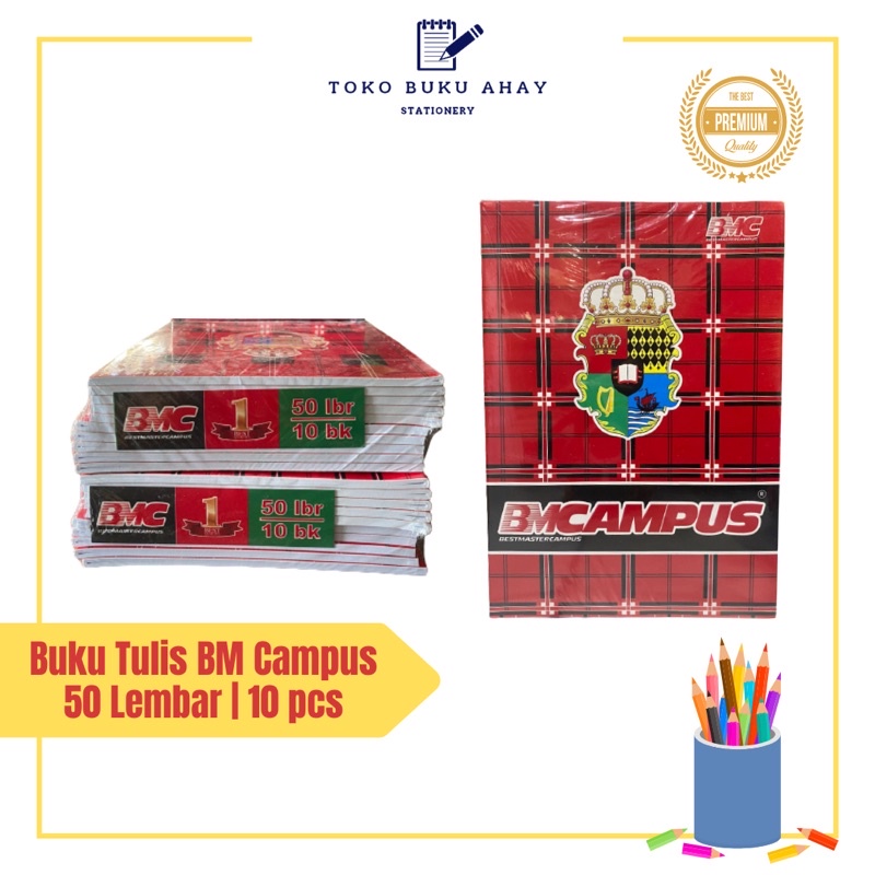 

BUKU KAMPUS 50 LEMBAR|MERK BMC/BUKU CAMPUS