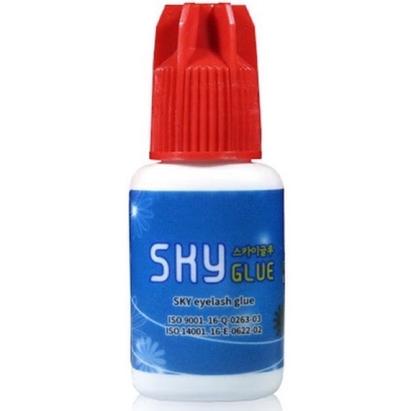 Sky Glue S+ 5ml S+ 10ml (red cap) ORIGINAL 100% for eyelash extension