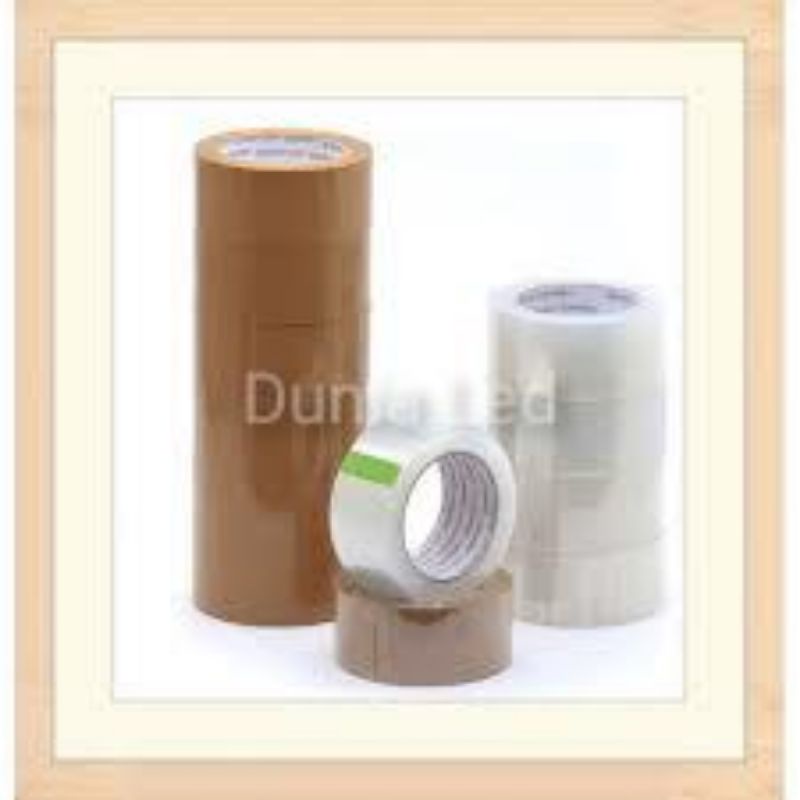 Lakban Bening 90Yard Isolasi Selotip Clear  Tape 45mm Daya Lengket Kuat