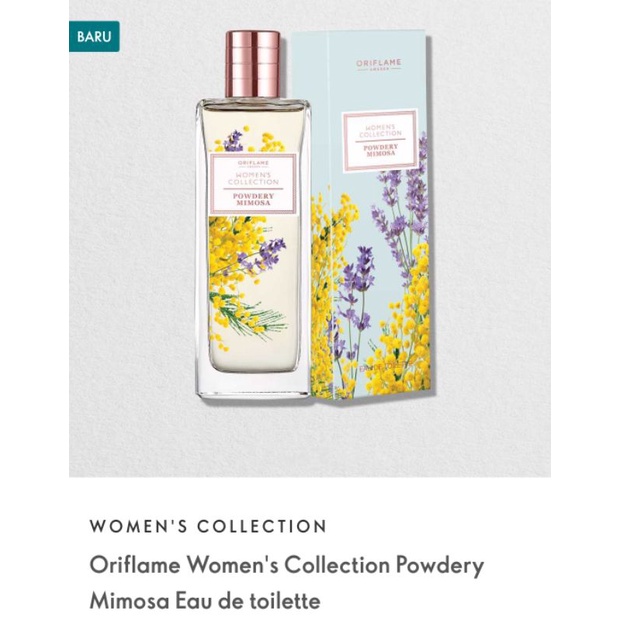 PRODUK TERBARU DESEMBER 2022 WOMENS COLLECTION POWDERY MIMOSA / RADIANT PEONY / WOMENS COLLECTION INNOCENT WHITE LILAC EAU DE TOILETTE / HAND CREAM / WOMENS COLLECTION DELICATE CHERRY BLOSSOM EAU DE TOILETTE