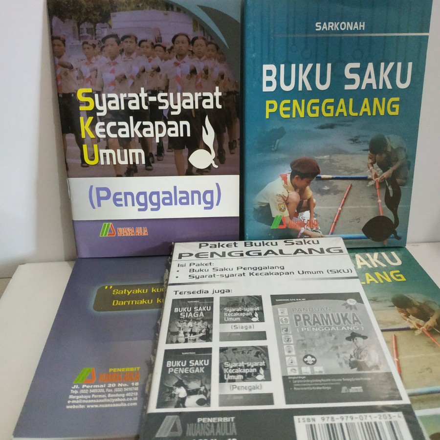 Paket Buku Saku Pramuka Penggalang