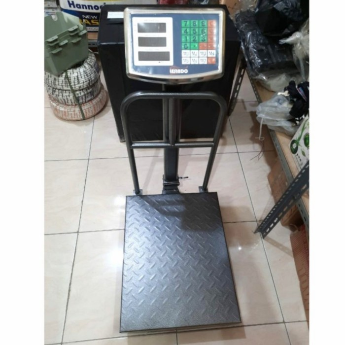 Pengukur Timbangan Duduk Digital 300Kg Timbangan Besar Gudang Ekspedisi