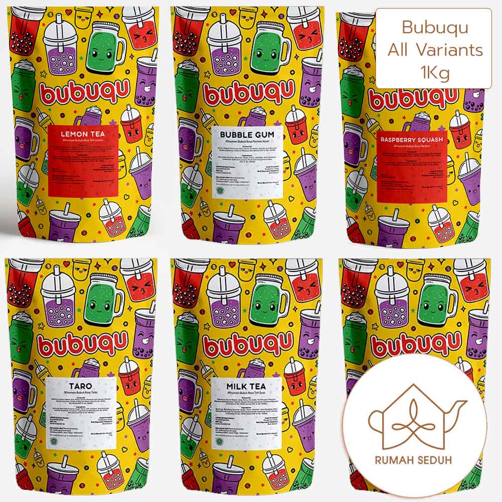 Jual Kg Bubuqu Semua Rasa Minuman Bubuk Red Velvet Taro Matcha