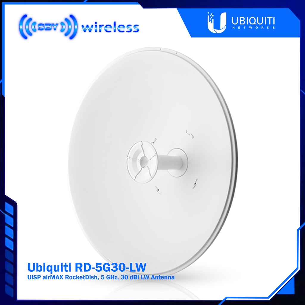 UBiQUiTi Rocket Dish 30 dbi 5,8 Ghz RD-5G30 LW ( Light Weight )