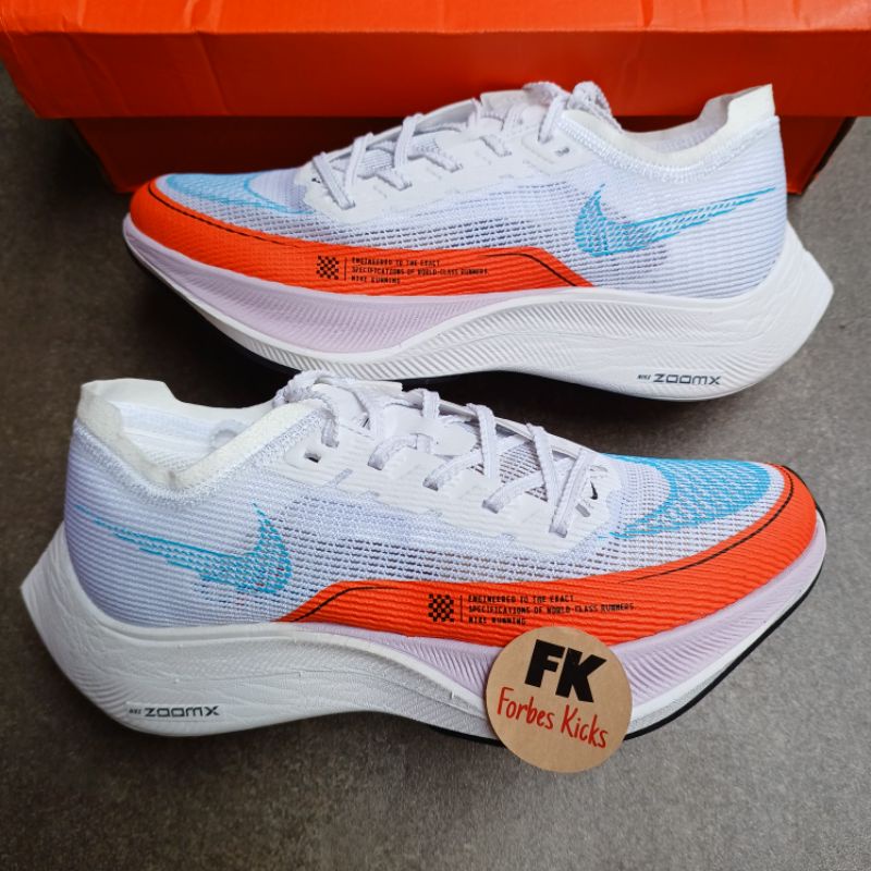 Nike ZoomX Vaporfly Next% 2 White Rush Orange (W)
