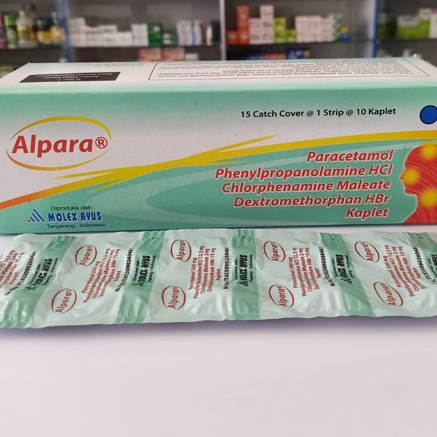 Alpara Tablet Demam Batuk Pilek Flu Sakit Kepala