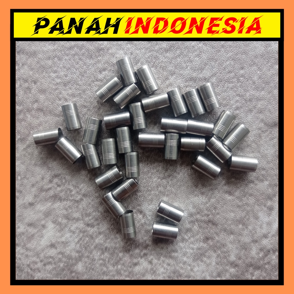 COLLAR Shaft ID 3.2 Arrow Ring Pelindung Anak Panah - Silver