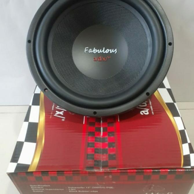 SUBWOOFER 12 INCH ADX DOUBLE COIL