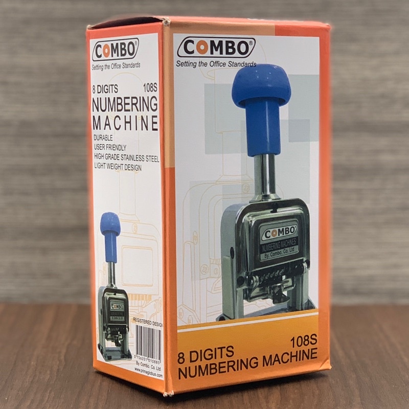 

Stempel angka COMBO 108S - 8 digit