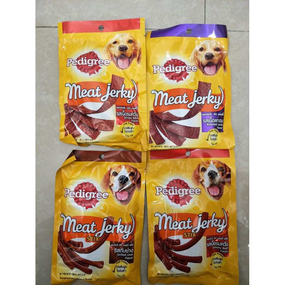 Pedigree Meat Jerky 80Gr / Snack Anjing Dendeng Jajanan
