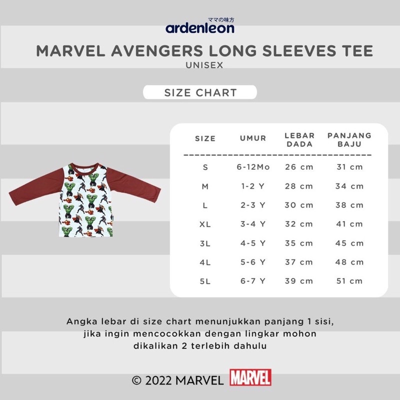 Ardenleon Marvel Avengers Long Sleeves Tee &amp; Long Pants