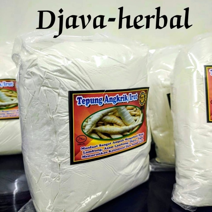 

tepung angkrik irut pati garut asli 1kg.murni