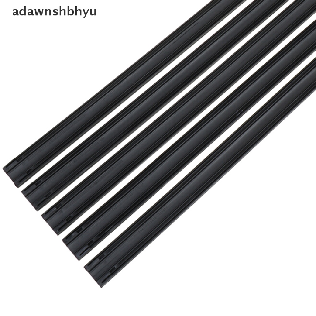 Adawnshbhyu 2Pcs Mobil Tulang Karet Lembut windshield wiper blade refill Strip 6mm 14-22 '''ID