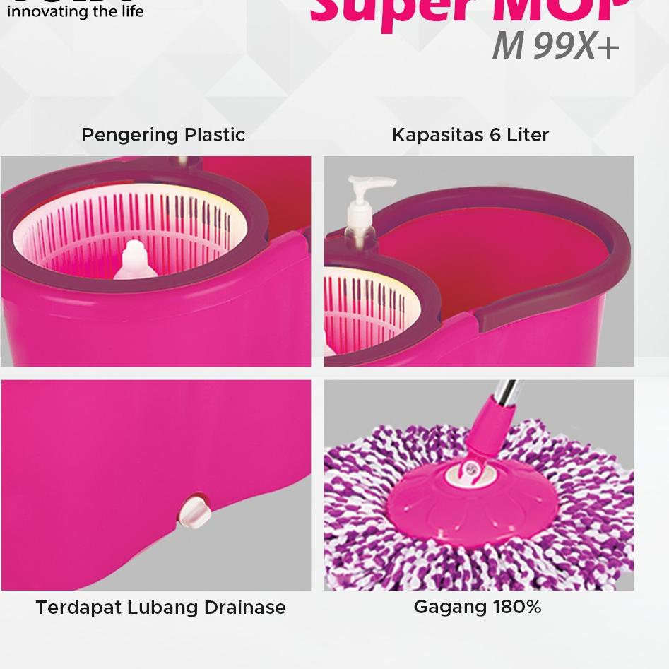 Super Heboh BOLDe Pel Lantai / Super Mop M99X+