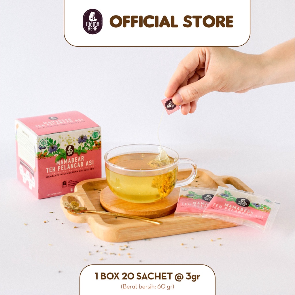 Mama Bear Teh ASI Booster Teh Pelancar ASI Mama Bear